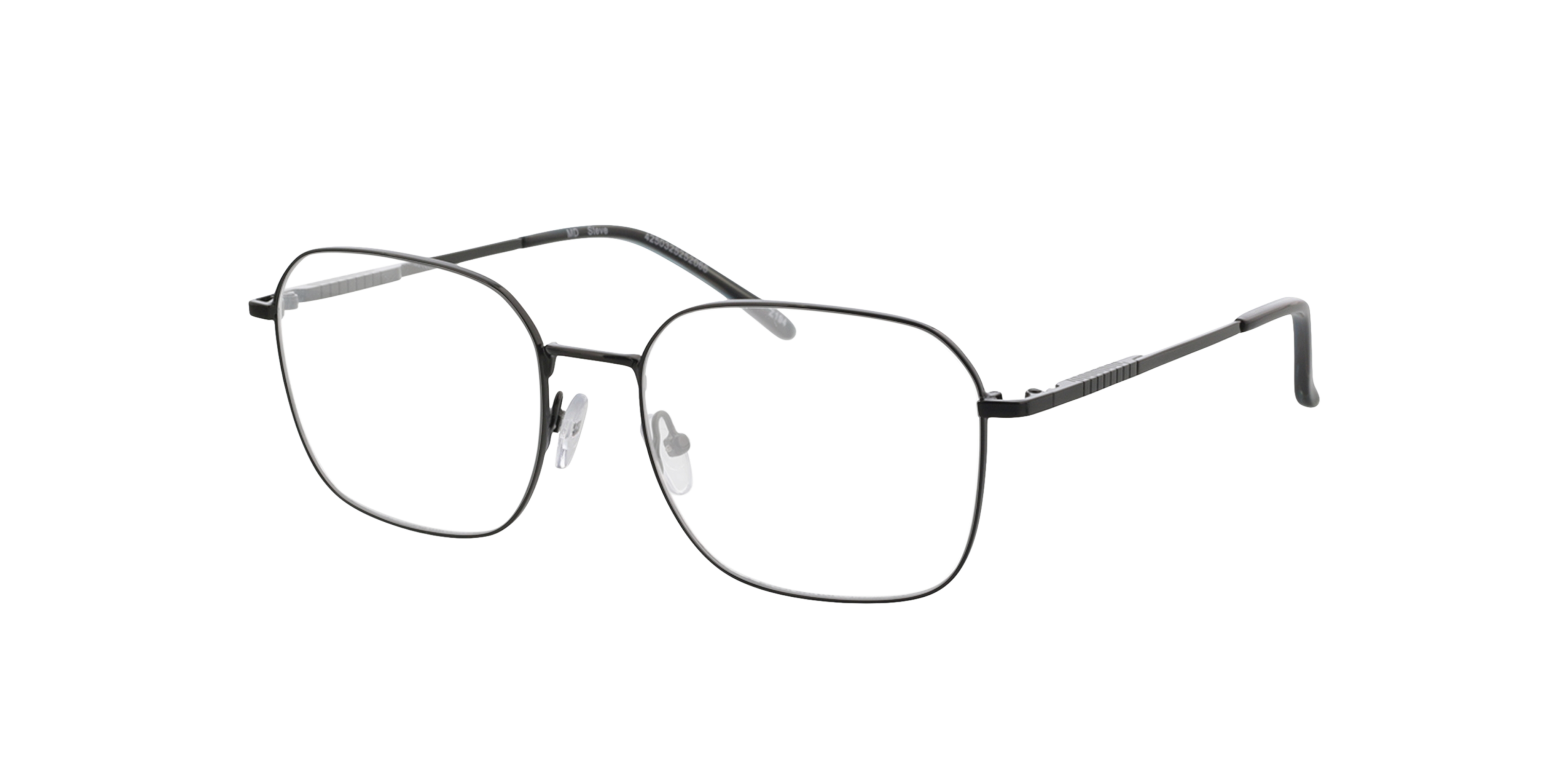 Steve Donkergroen  &  blauw hoorn MetaalEyeglass Frames van B24, Hoekweergave