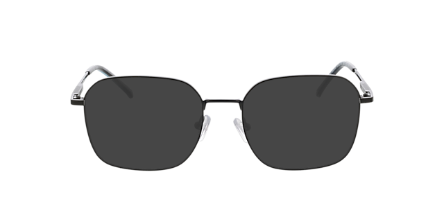 Steve Donkergroen  &  blauw hoorn MetaalEyeglass Frames van B24, met getinte lenzen