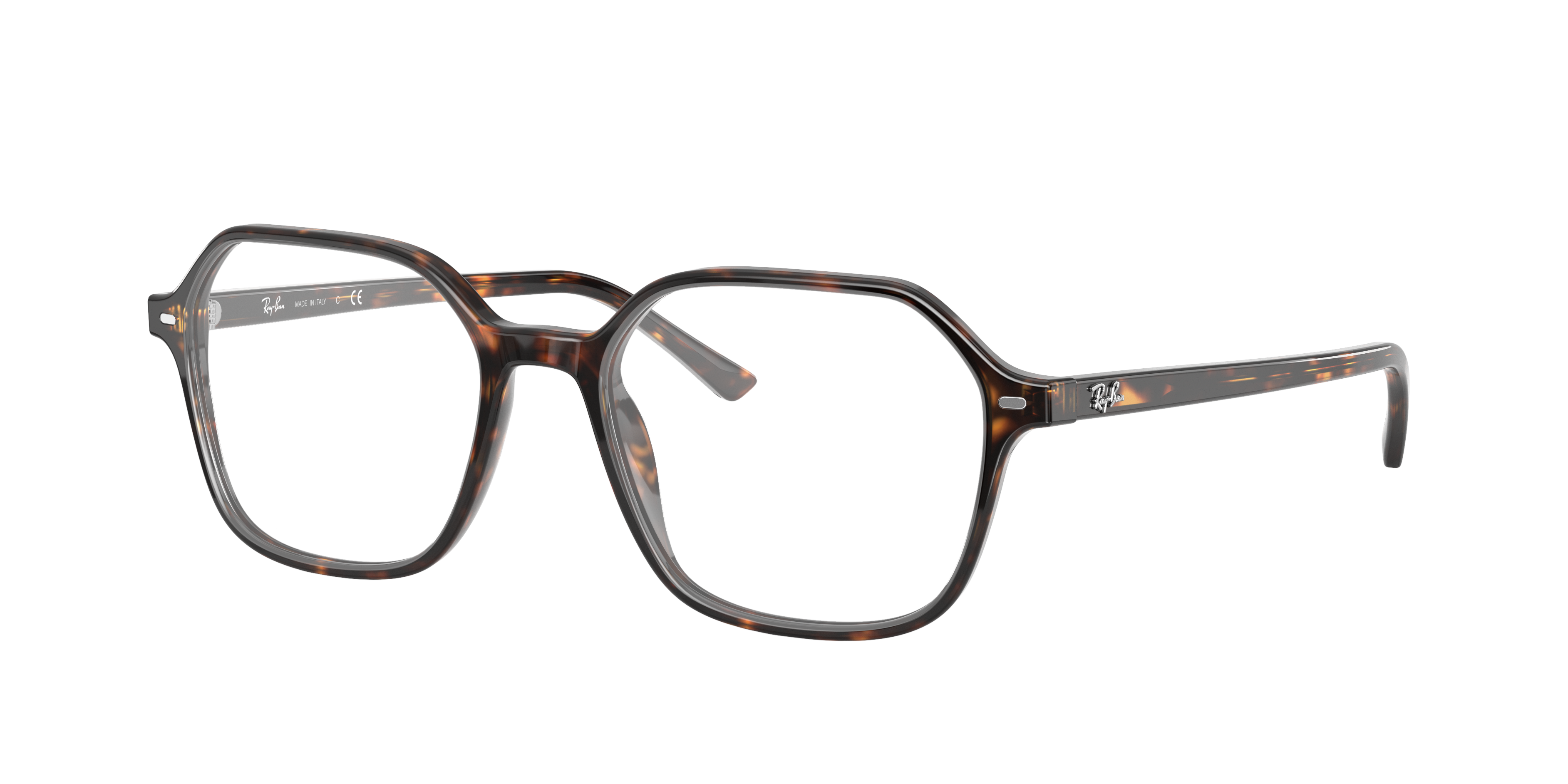 RB5394 Havana AcetatEyeglass Frames von B24, Dreiviertelansicht