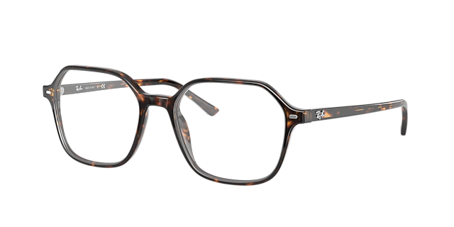 RB5394 Havana AcetatEyeglass Frames von B24, Dreiviertelansicht