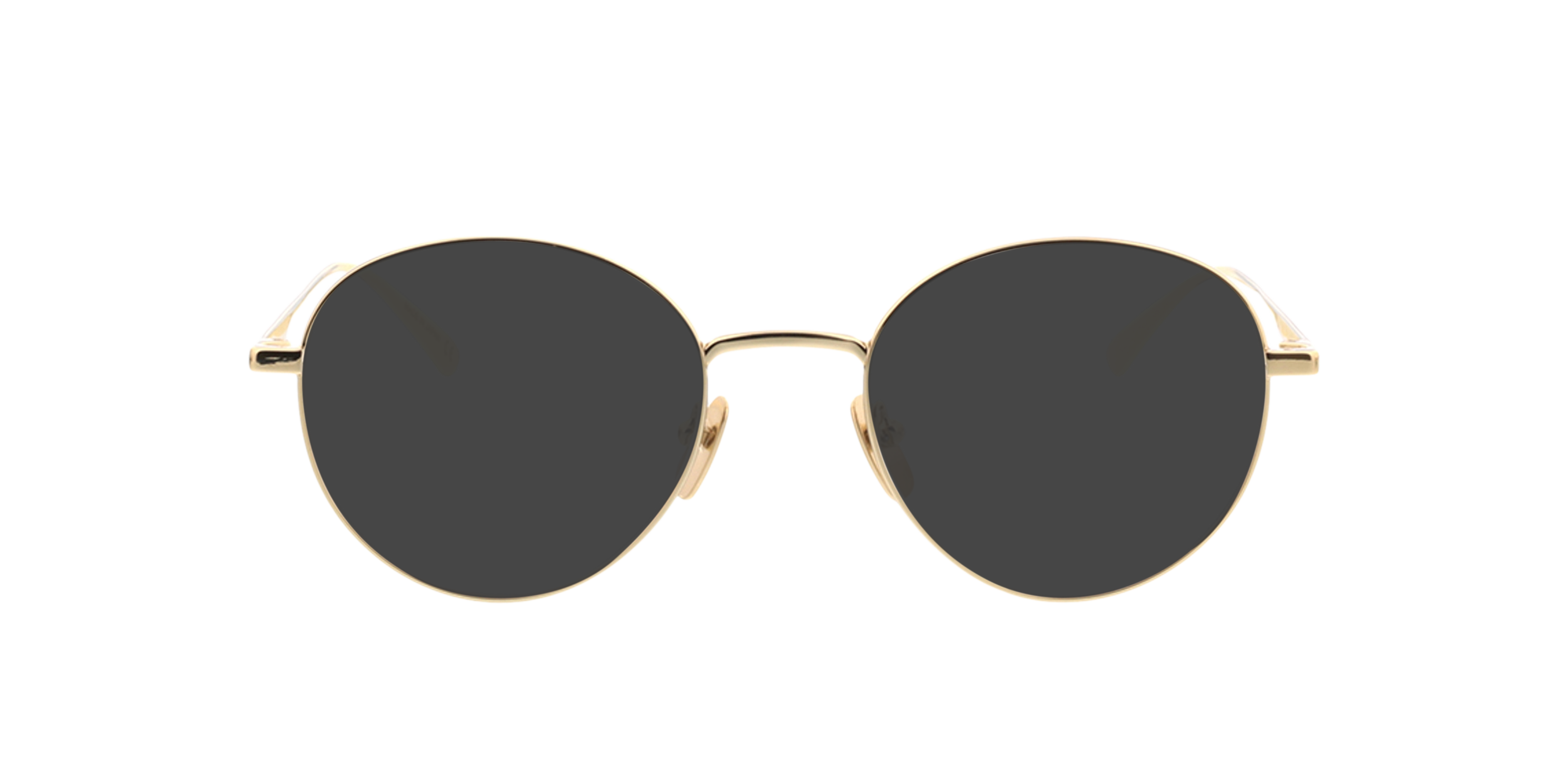 GG0337O Goud glanzend MetaalEyeglass Frames van B24, met getinte lenzen