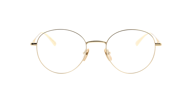 GG0337O Glänzendes Gold MetallEyeglass Frames von B24, Vorderansicht