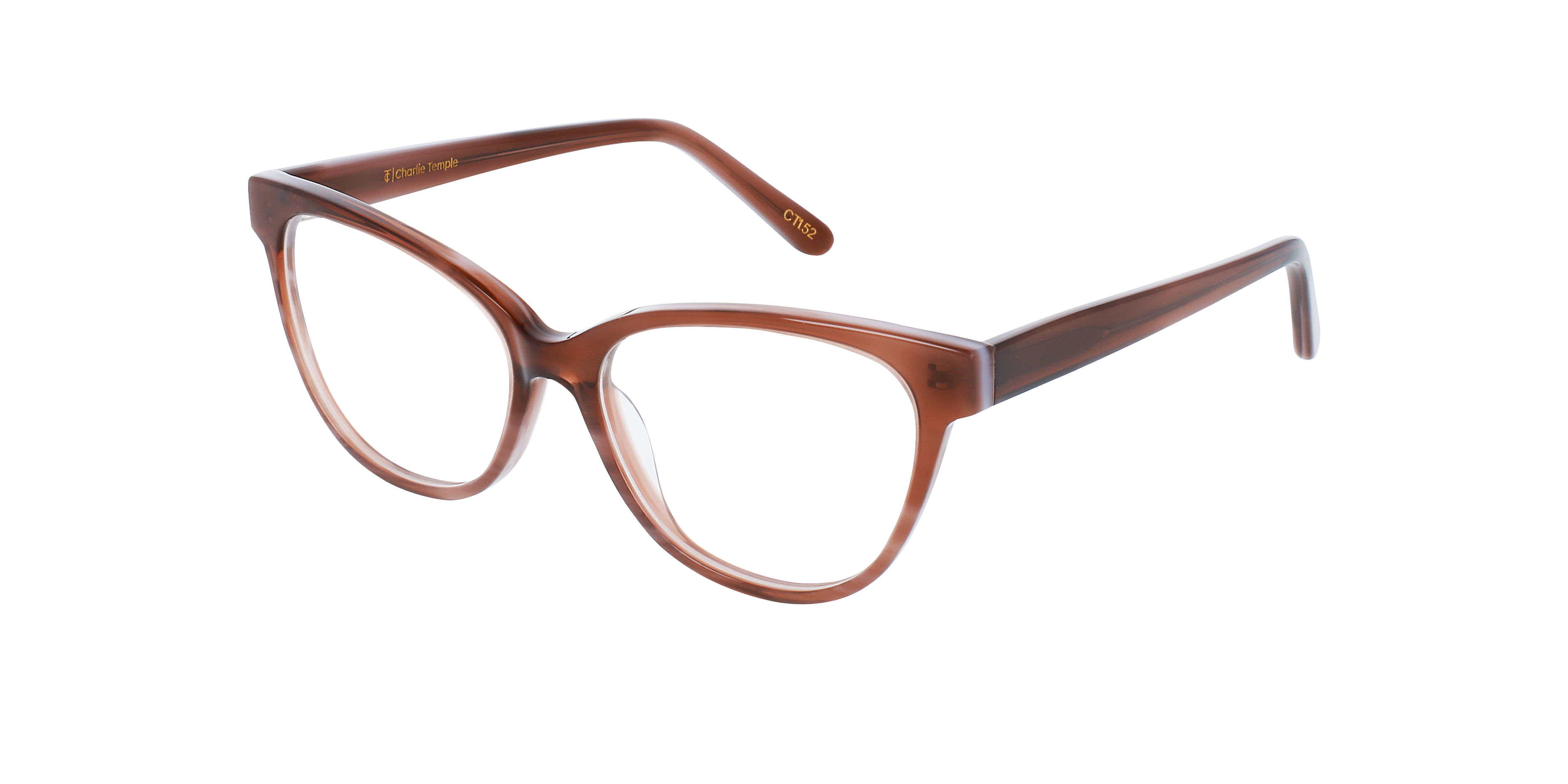 Florence CT Cinerous Moonlight AcetatEyeglass Frames von B24, Dreiviertelansicht