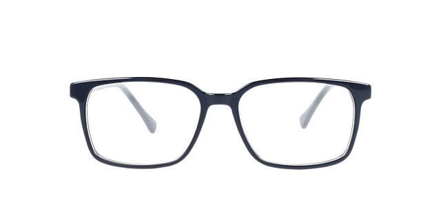 Mondrian Navy Blue AcetaatEyeglass Frames van B24, Vooraanzicht
