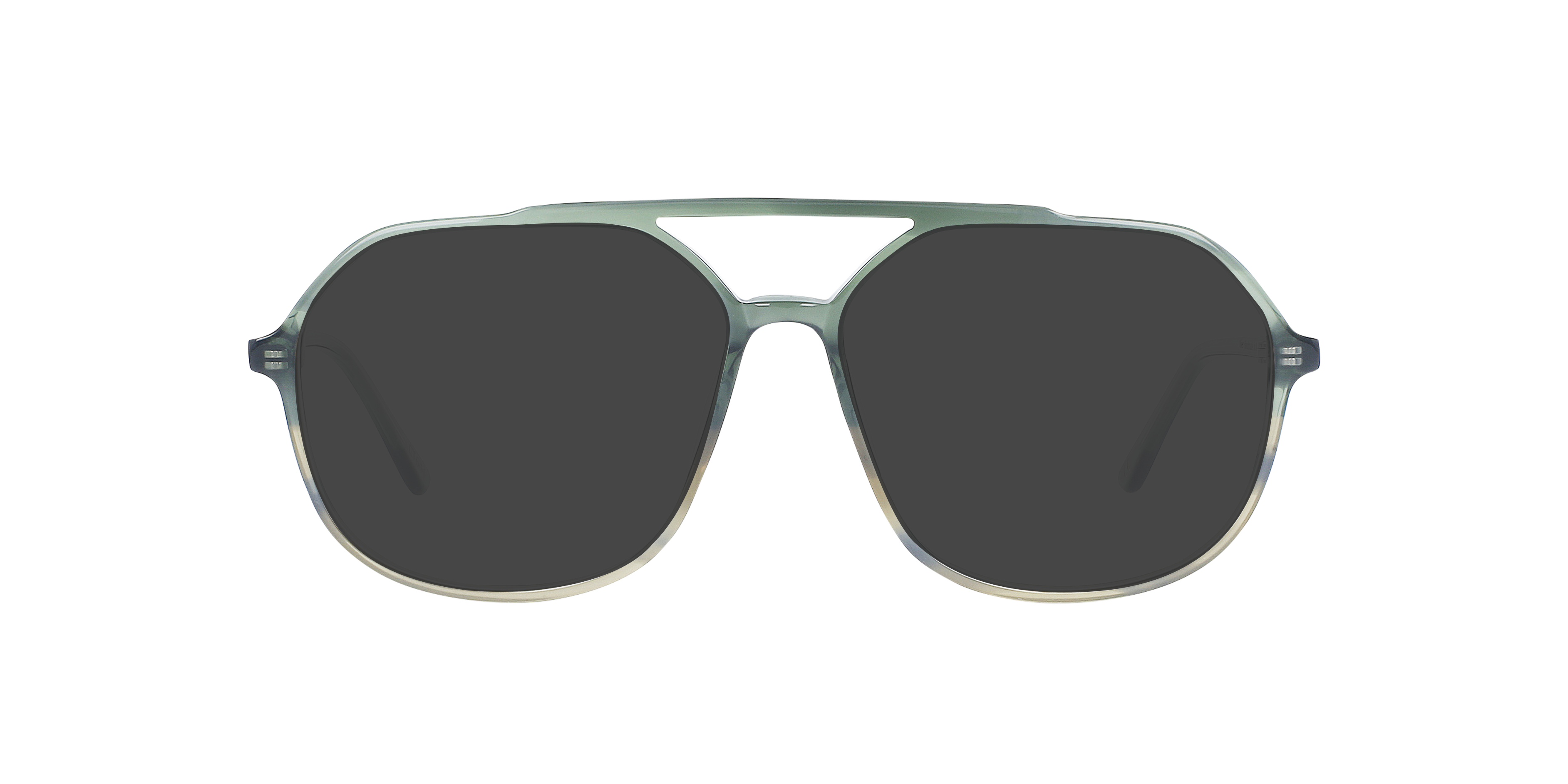 Viper AC Khaki Fade AcetaatEyeglass Frames van B24, met getinte lenzen