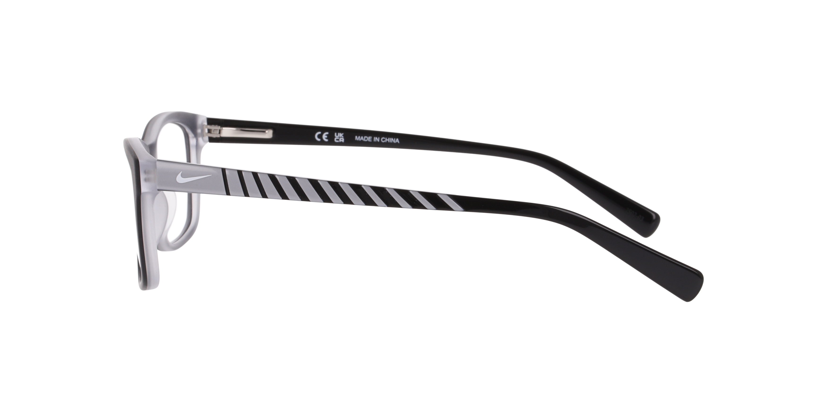 NK 5509 Zwartmat KunststofEyeglass Frames van B24, Zijaanzicht