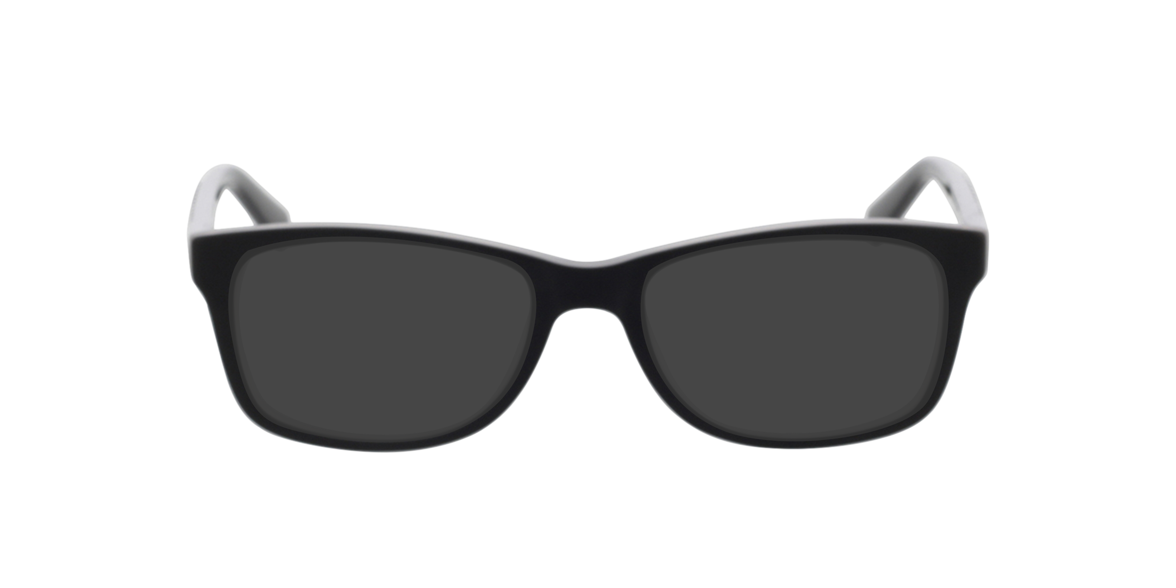 NK 5509 Zwartmat KunststofEyeglass Frames van B24, met getinte lenzen