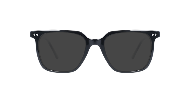 Lloyd Jet Black AcetaatEyeglass Frames van B24, met getinte lenzen