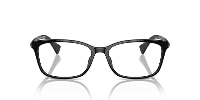 RA7160U Glanzend zwart KunststofEyeglass Frames van B24, Vooraanzicht