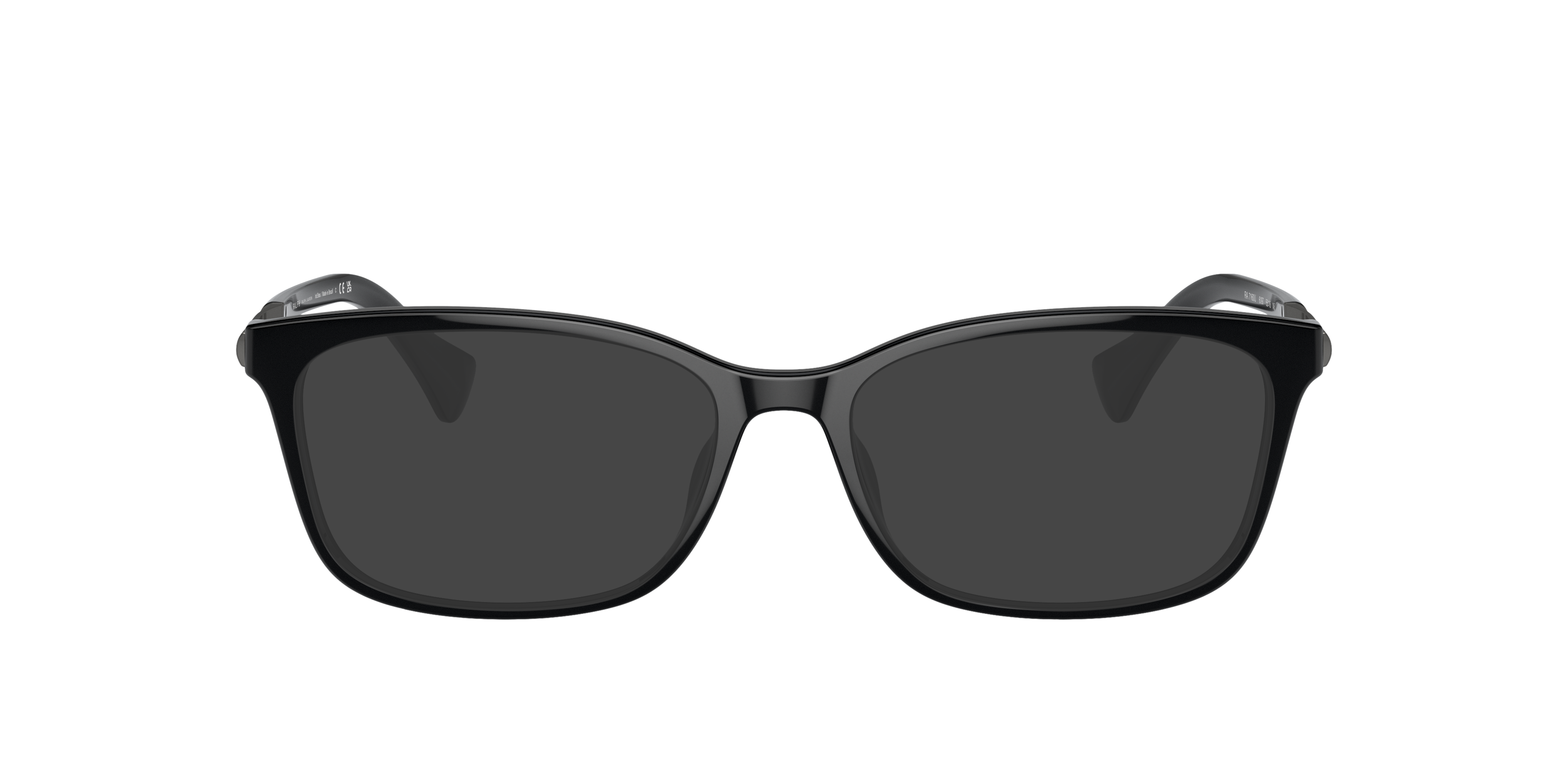 RA7160U Schwarz glänzend KunststoffEyeglass Frames von B24, mit getönten Gläsern