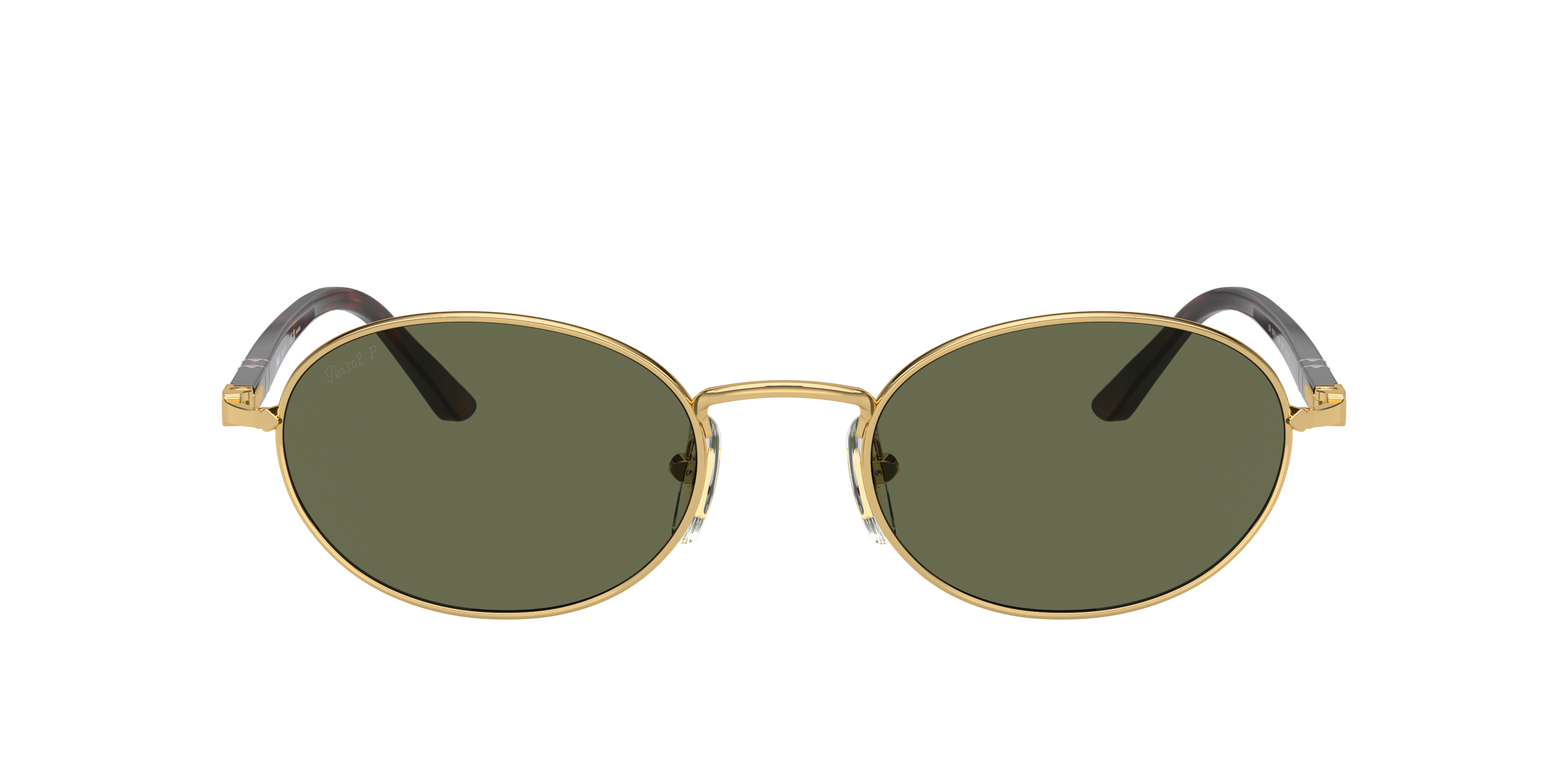 PO1018S Gold MetallSunglass Frames von B24, mit getönten Gläsern