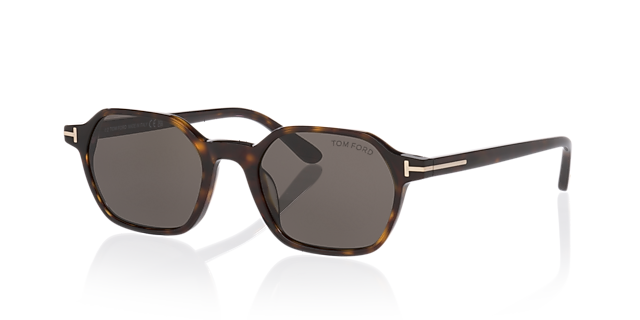 Joey-02 Tortoise AcetatSunglass Frames von B24, Dreiviertelansicht