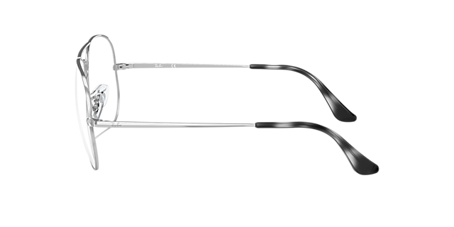 RB6489 Zilver MetaalEyeglass Frames van B24, Zijaanzicht