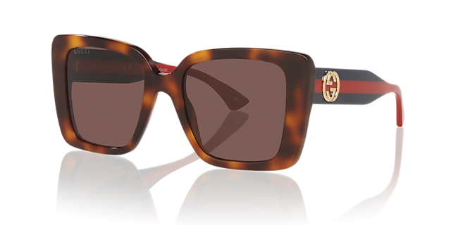 GG1861S Tortoise AcetaatSunglass Frames van B24, Hoekweergave