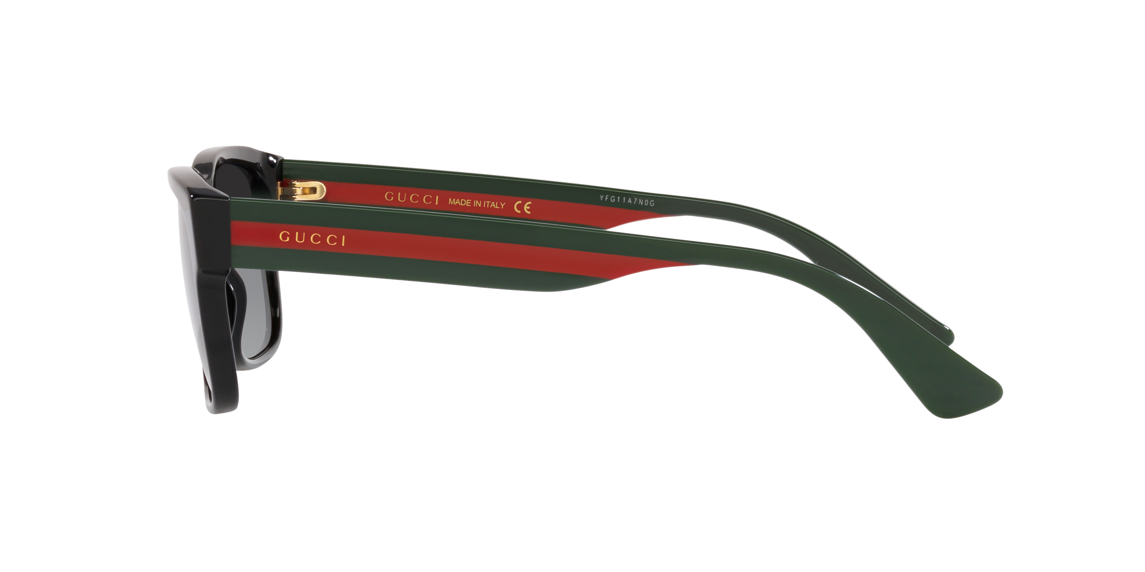 GG0340S Zwart AcetaatSunglass Frames van B24, Zijaanzicht