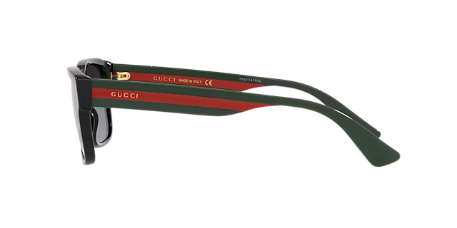 GG0340S Zwart AcetaatSunglass Frames van B24, Zijaanzicht