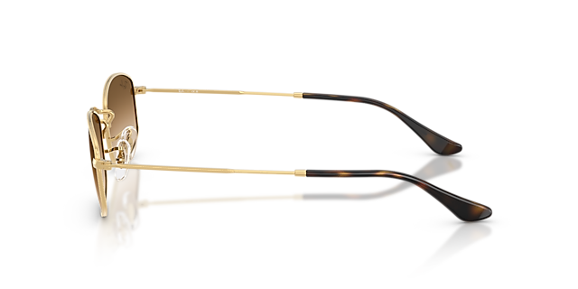 RB3832 Arista goud MetaalSunglass Frames van B24, Zijaanzicht