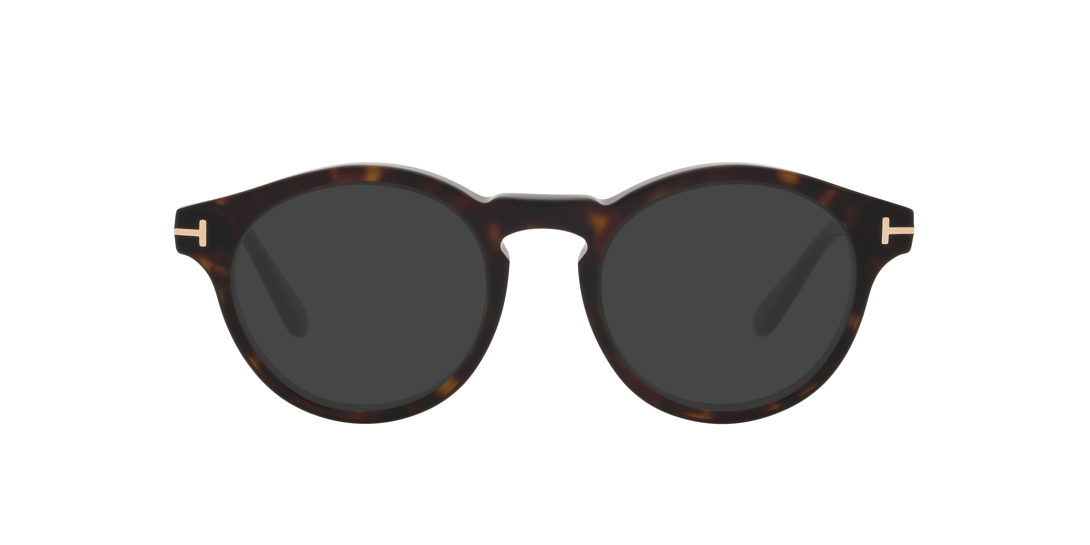 FT5887-B Tortoise AcetaatEyeglass Frames van B24, met getinte lenzen