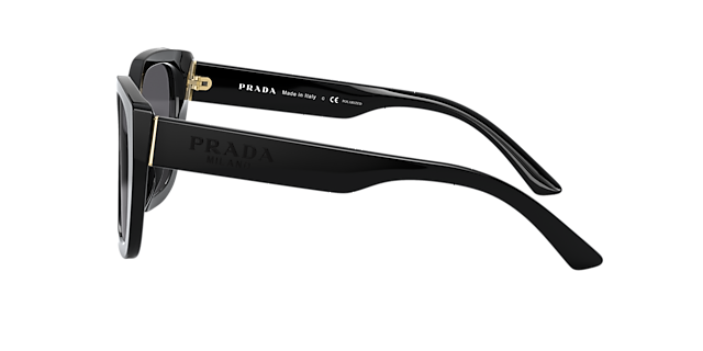 PR 24XS Schwarz AcetatSunglass Frames von B24, Seitenansicht