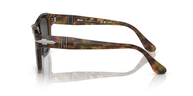 PO3313S Caffe AcetatSunglass Frames von B24, Seitenansicht