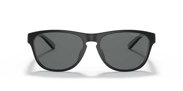 PH4180U Matt Schwarz KunststoffSunglass Frames von B24, Vorderansicht