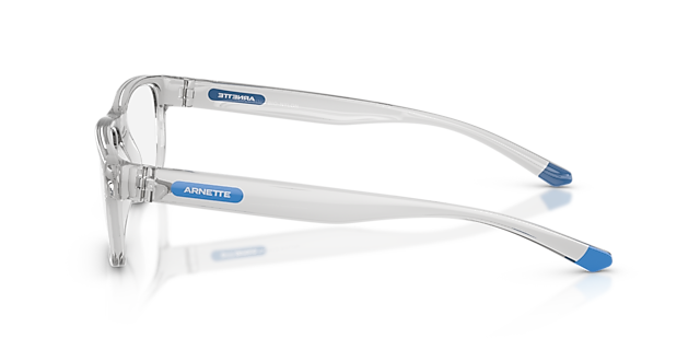 AN7289U Transparent Light Grey KunststofEyeglass Frames van B24, Zijaanzicht