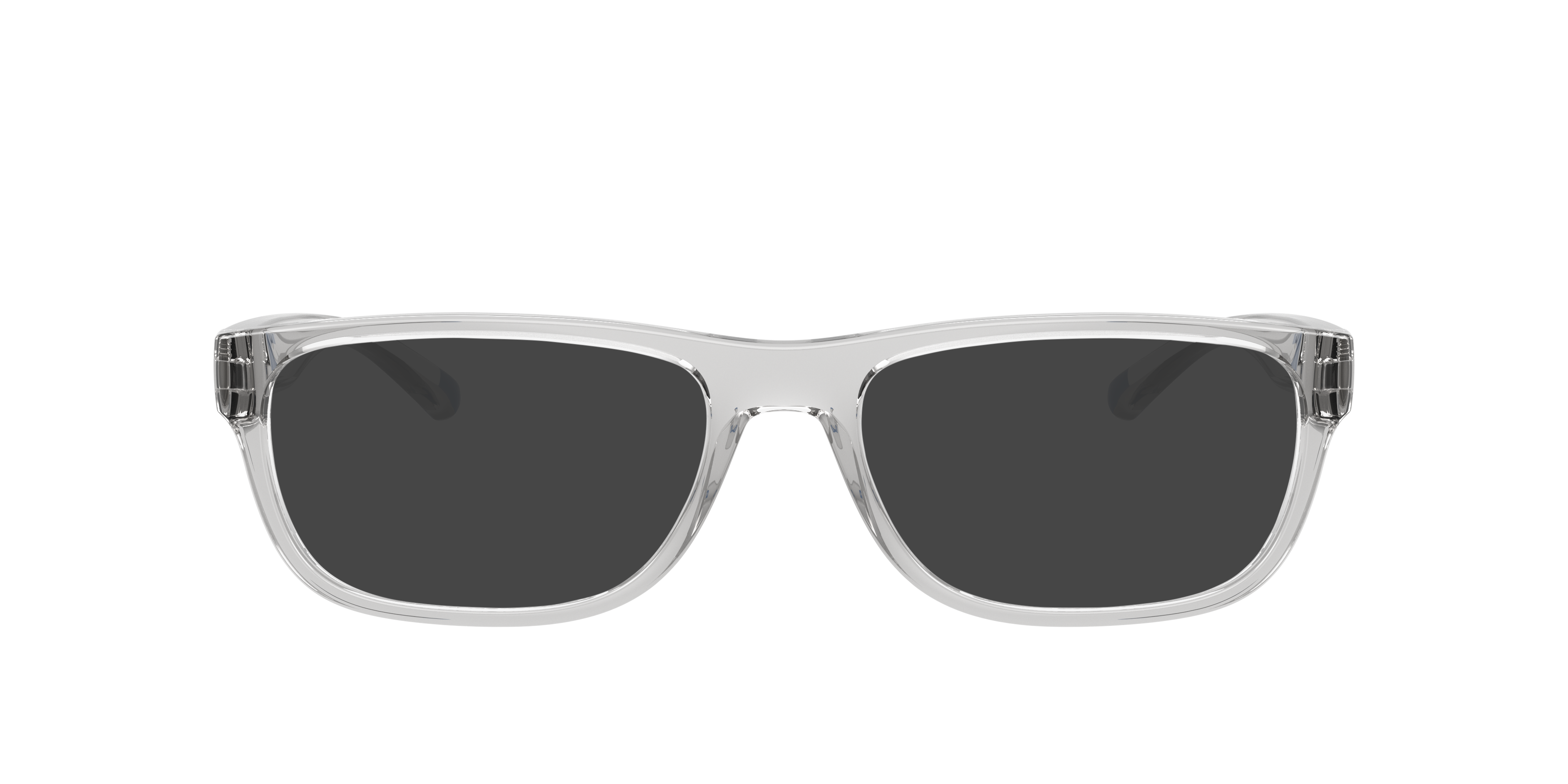 AN7289U Transparent Light Grey KunststofEyeglass Frames van B24, met getinte lenzen