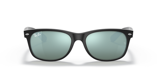 RB2132 Rubber Black KunststoffSunglass Frames von B24, Vorderansicht