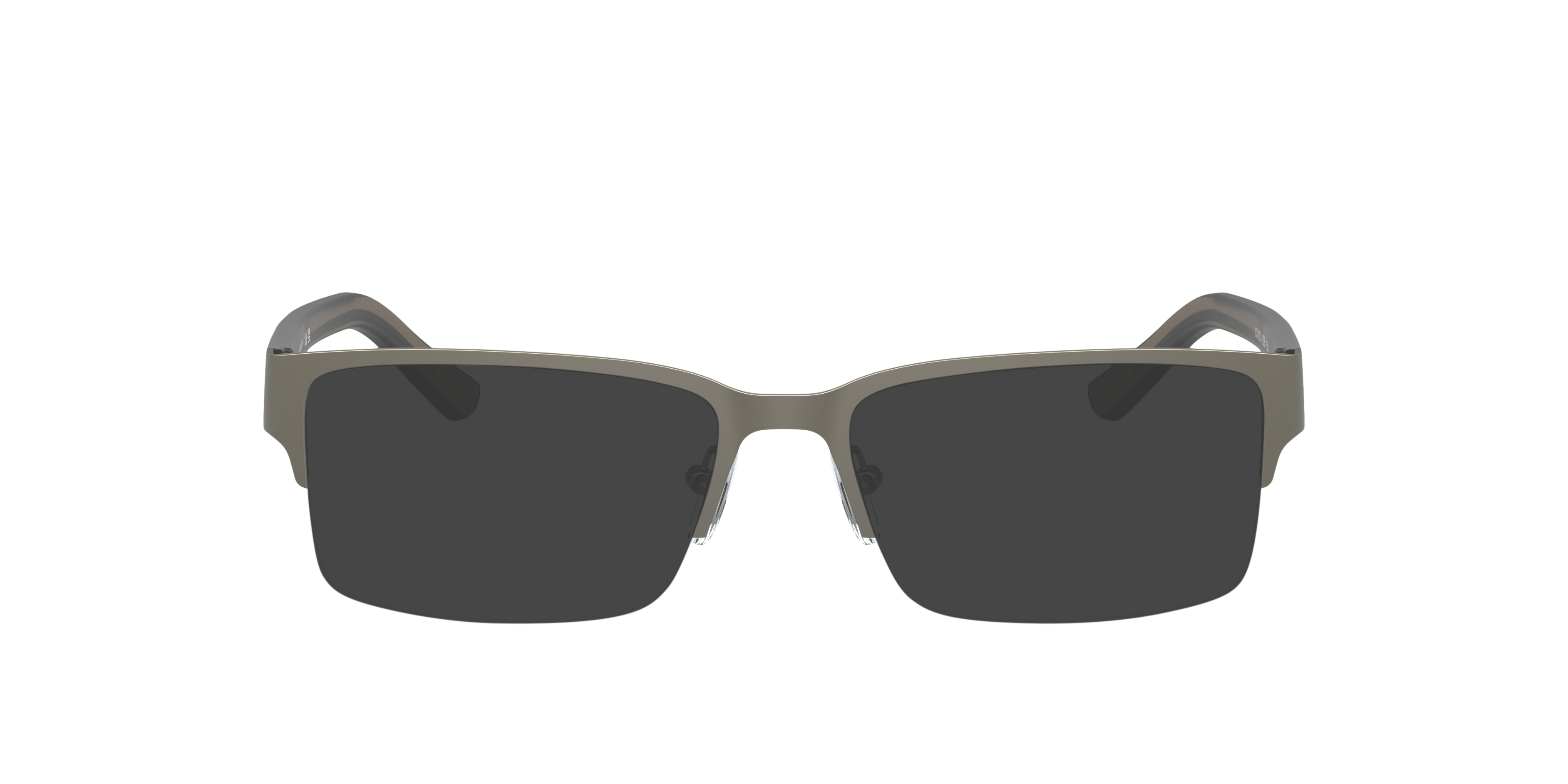 AX1014 Mat Staalgrijs MetaalEyeglass Frames van B24, met getinte lenzen