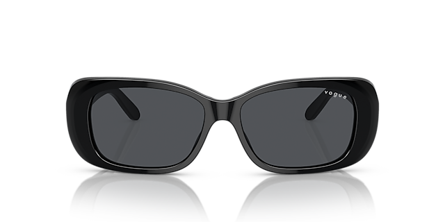 VO2606S Schwarz AcetatSunglass Frames von B24, Vorderansicht