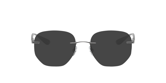 RB8766 Staalgrijs TitaanEyeglass Frames van B24, met getinte lenzen