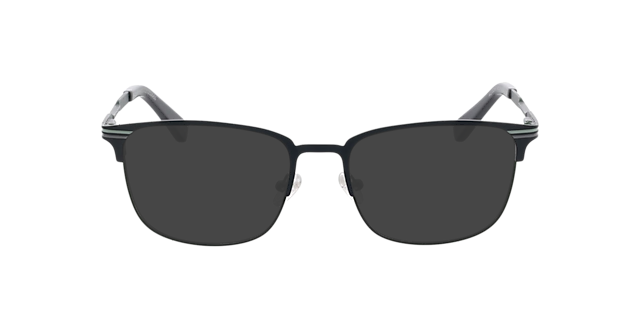 Montreal Matgrijs  &  leger kaki MetaalEyeglass Frames van B24, met getinte lenzen
