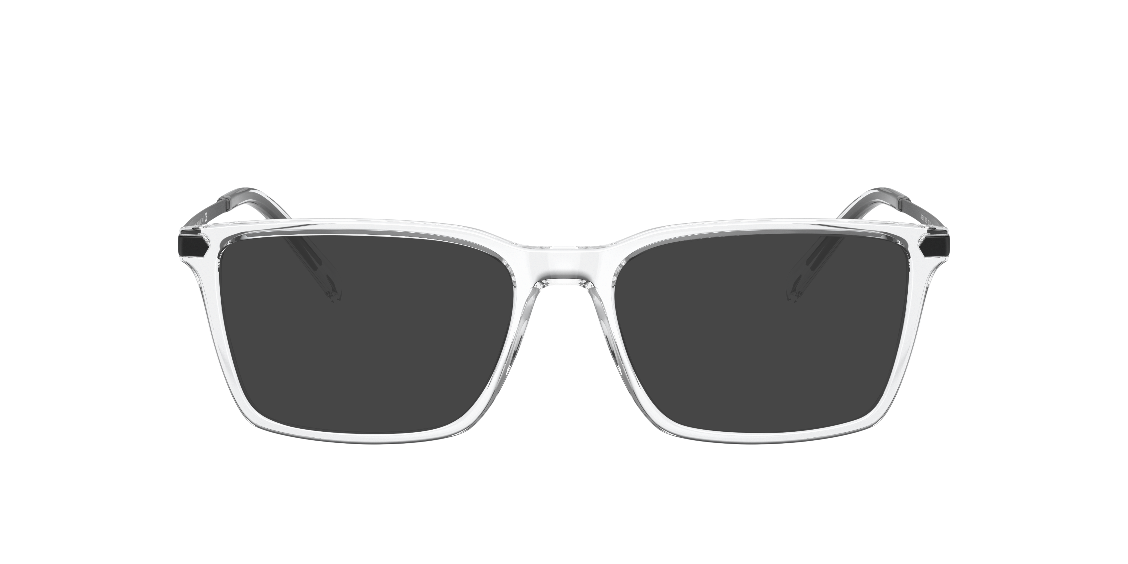 AX3077 Kristal KunststofEyeglass Frames van B24, met getinte lenzen