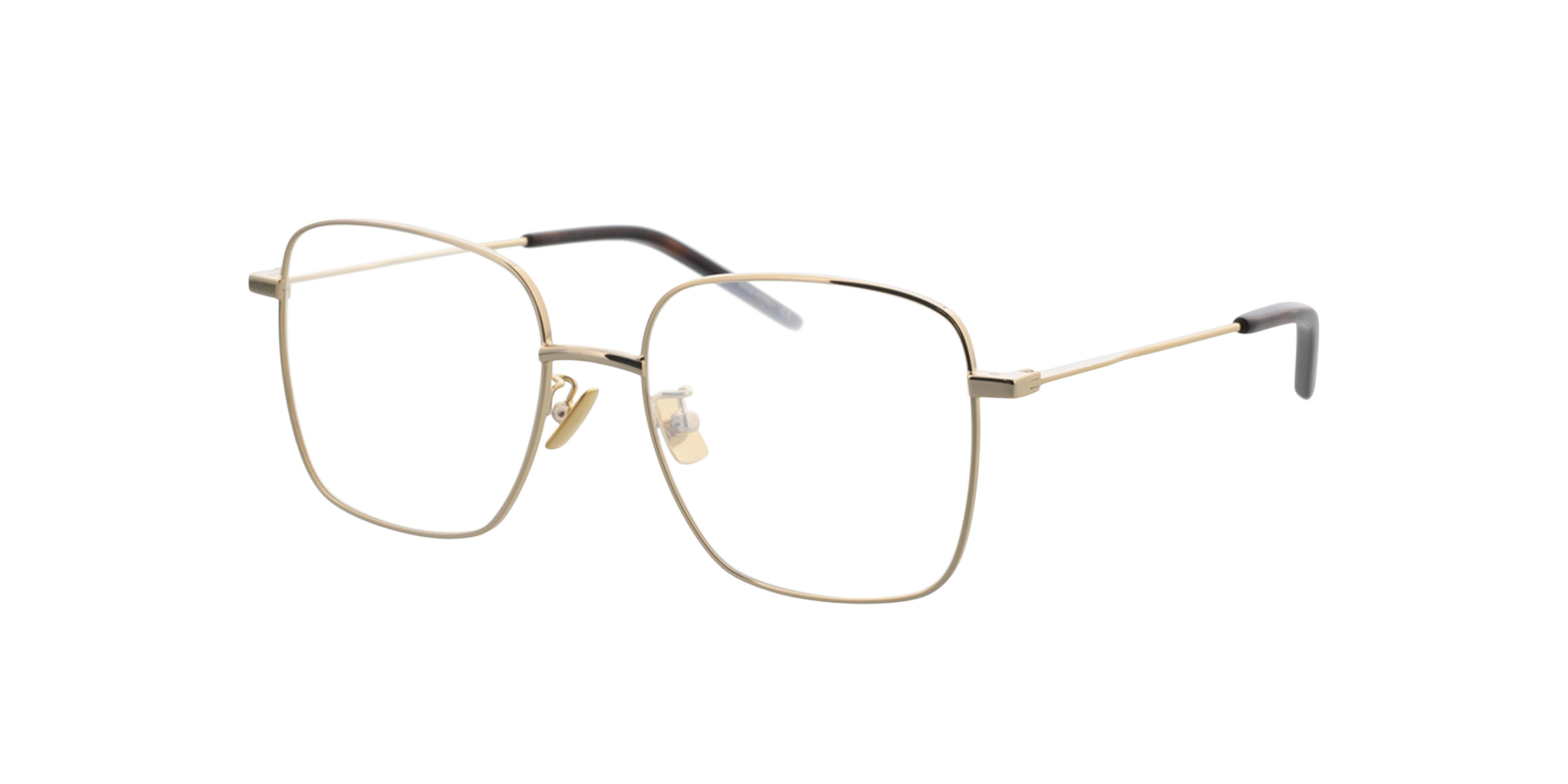 SL 314 Goud MetaalEyeglass Frames van B24, Hoekweergave