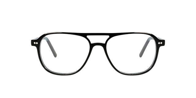 Wilker Jet Black AcetaatEyeglass Frames van B24, Vooraanzicht