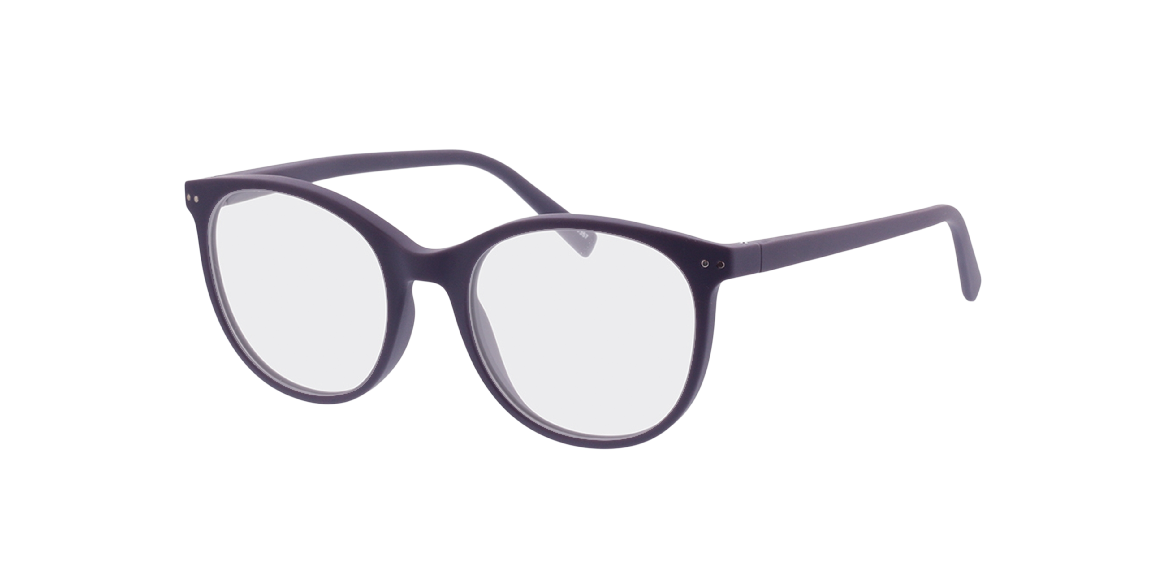 Lily Lila KunststofEyeglass Frames van B24, Hoekweergave