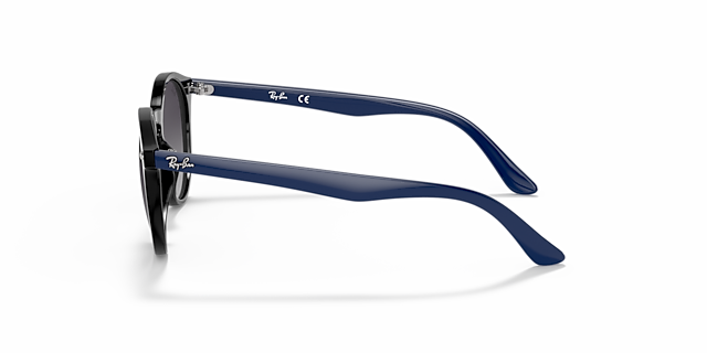RB9064S Zwart KunststofSunglass Frames van B24, Zijaanzicht