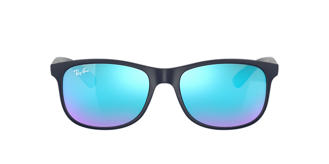 RB4202 Blau KunststoffSunglass Frames von B24, mit getönten Gläsern