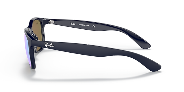 RB4202 Blau KunststoffSunglass Frames von B24, Seitenansicht