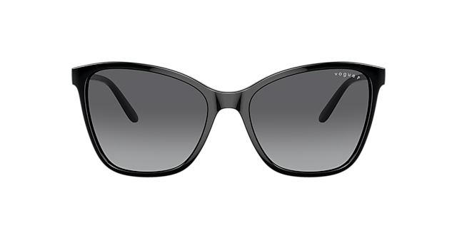 VO5520S Zwart KunststofSunglass Frames van B24, met getinte lenzen