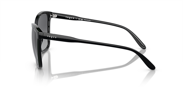 VO5520S Zwart KunststofSunglass Frames van B24, Zijaanzicht