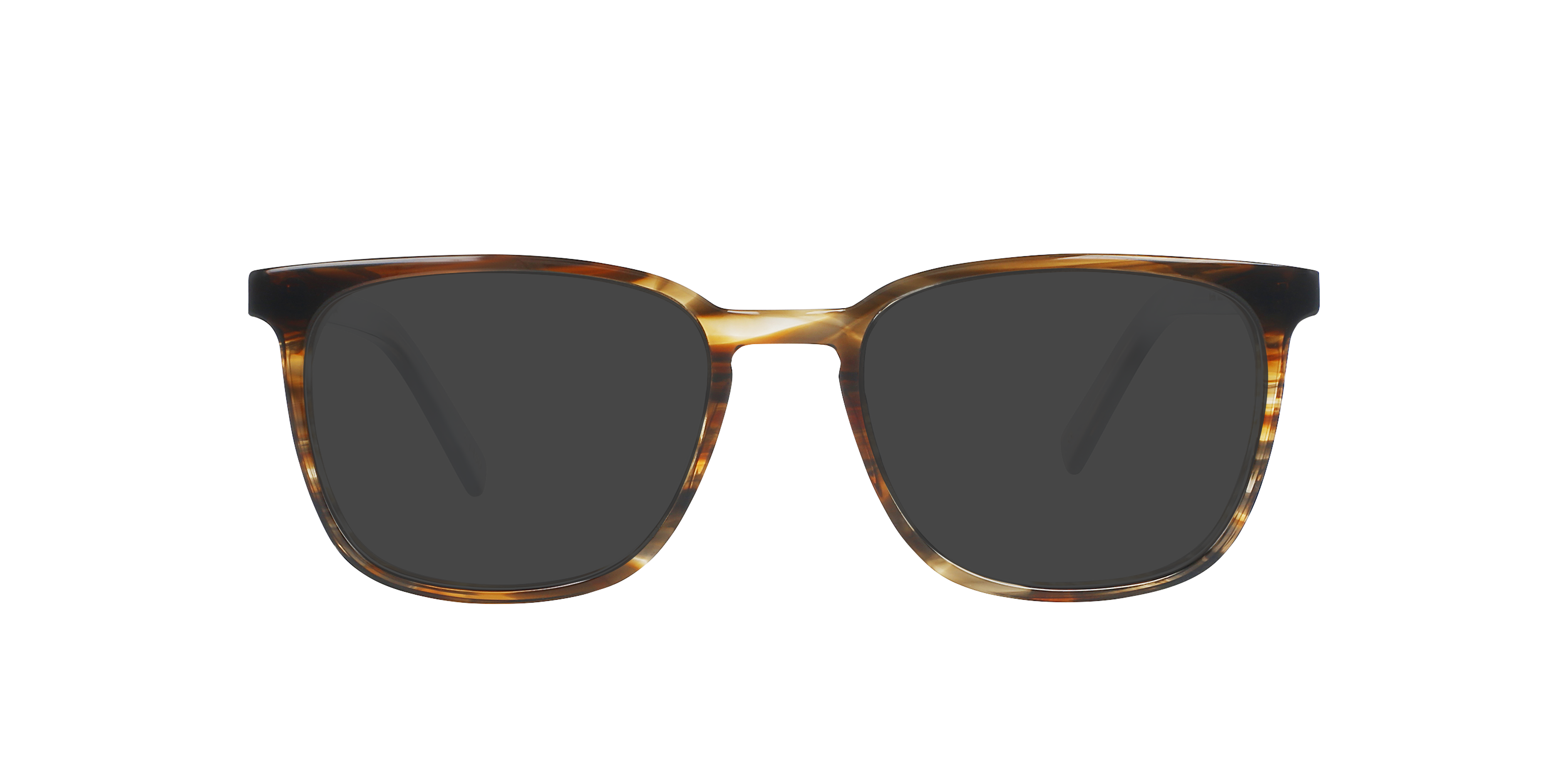 Berlin CT Brown Horizon AcetaatEyeglass Frames van B24, met getinte lenzen