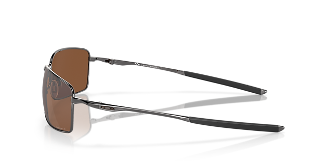 Square Wire™ Tungsten MetallSunglass Frames von B24, Seitenansicht