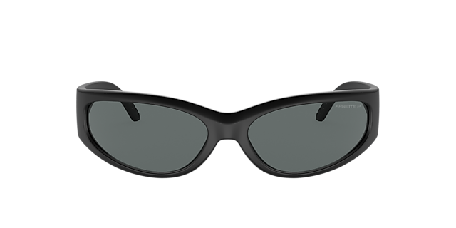 AN4302 Matzwart KunststofSunglass Frames van B24, met getinte lenzen