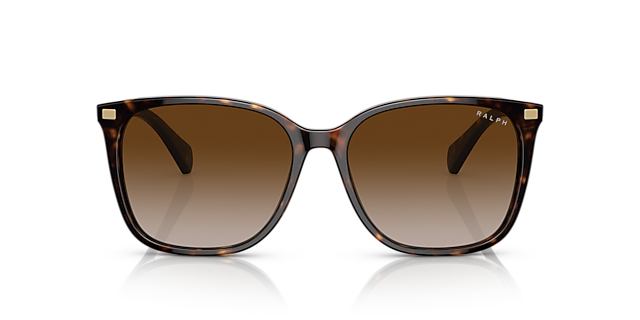RA5293 Glanzend donker Havana AcetaatSunglass Frames van B24, Vooraanzicht