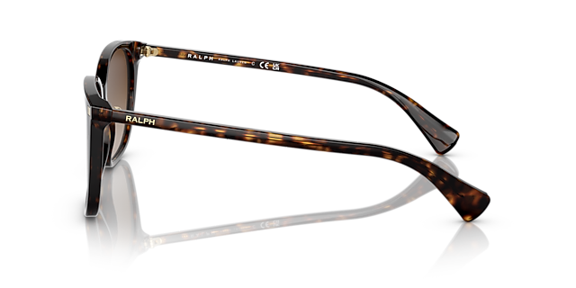 RA5293 Glanzend donker Havana AcetaatSunglass Frames van B24, Zijaanzicht