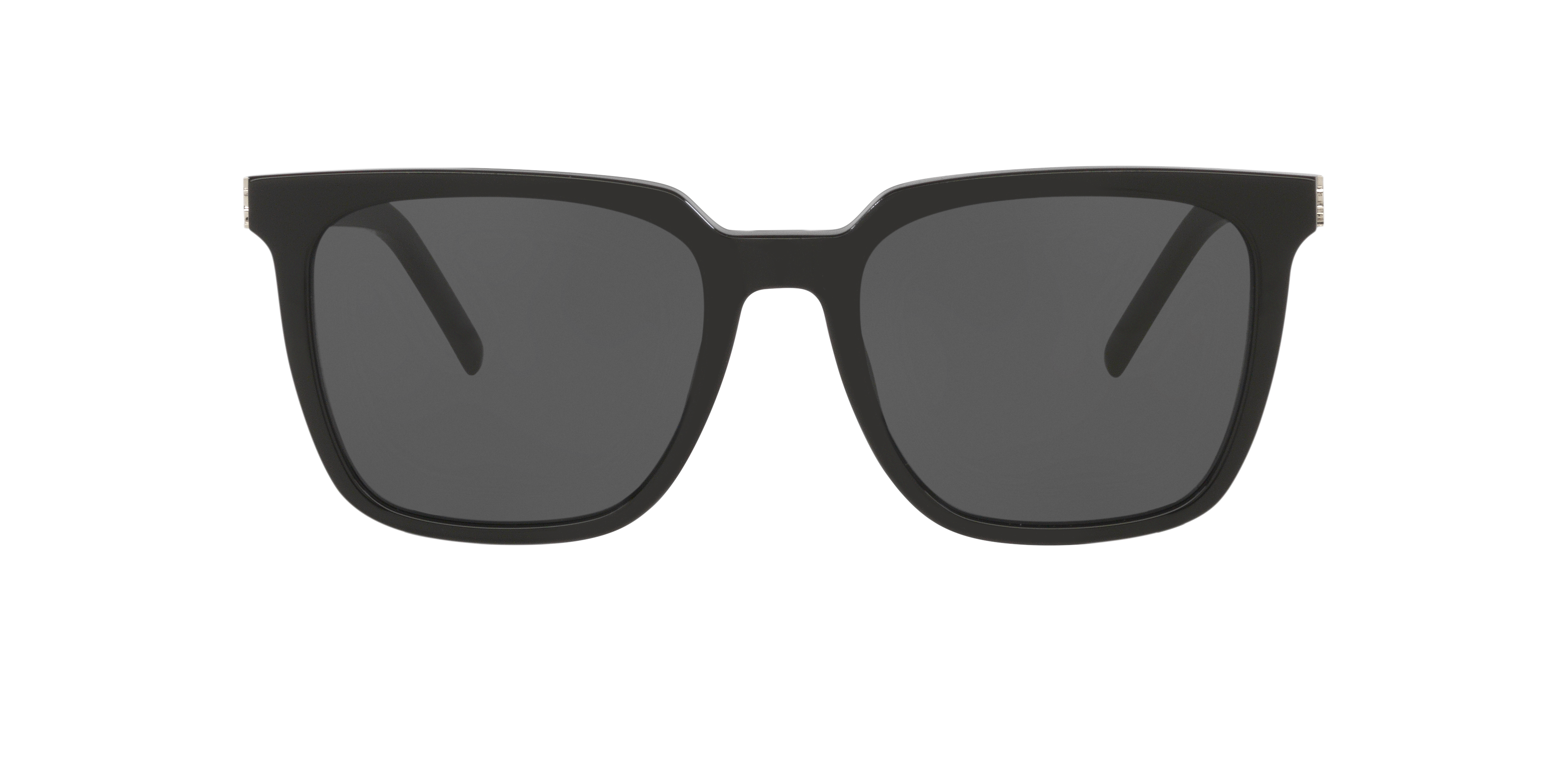 Saint Laurent 889652555874 Schwarz/black/tortoise, Size: Large