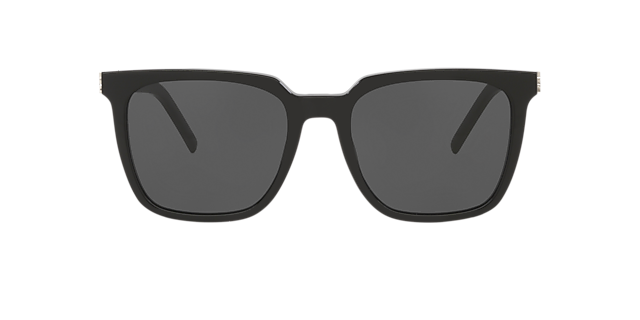 SL M146 Zwart AcetaatSunglass Frames van B24, met getinte lenzen