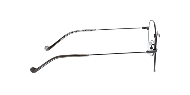 Maui Satijn staal MetaalEyeglass Frames van B24, Zijaanzicht