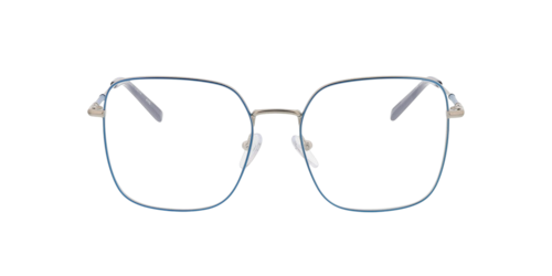 Brille24 - Tribeca, Damen, Matt Silver / Blue/Gold / Burgundy/Black, Größe: Large